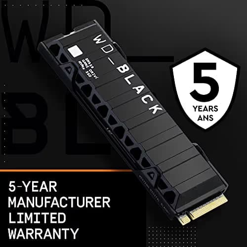 Western Digital Black SN850 500GB SSD M.2-2280 PCIe 4.0 X4 NVMe image