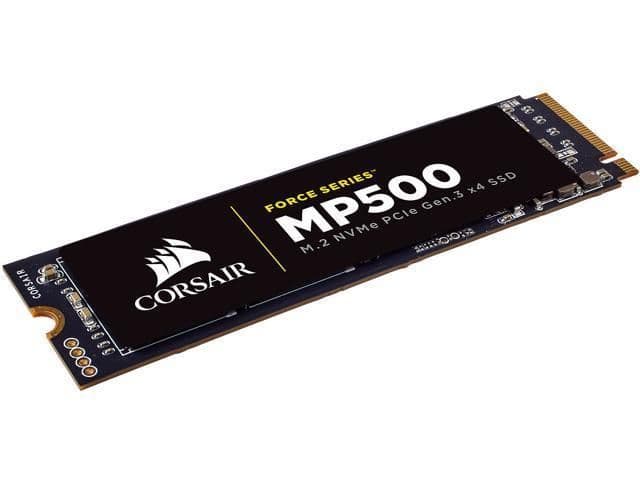 Corsair MP500 960 GB SSD M.2-2280 PCIe 3.0 X4 NVMe image