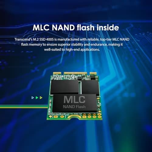 Transcend MTS400 128GB SSD M.2-2242 SATA image