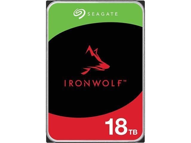 Seagate IronWolf NAS 18TB 3.5" HDD 7200RPM SATA 6.0 Gb/s Internal main image
