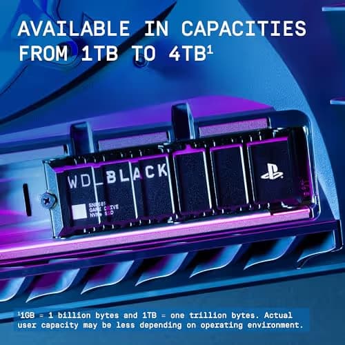 Western Digital WD_BLACK SN850P 4TB SSD M.2-2280 NVMe PCIe 4.0 for PS5 image
