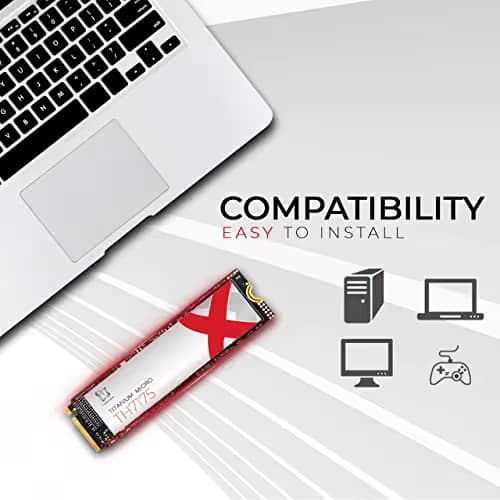 Titanium Micro TH7175 2TB M.2-2280 SSD PCIe 4.0 X4 NVME image