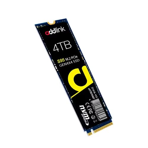 Addlink S95 4TB SSD M.2-2280 PCIe 4.0 NVMe main image