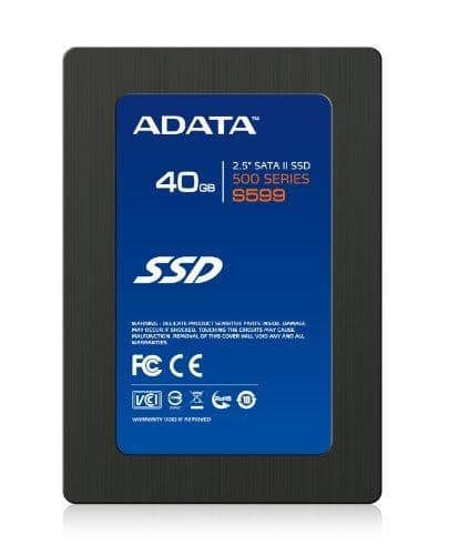 ADATA S599 40GB 2.5" SSD SATA 3.0 Gb/s image