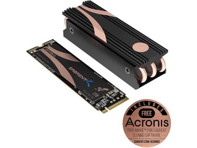 Sabrent Rocket 500GB SSD M.2-2280 PCIe 4.0 X4 NVMe main image