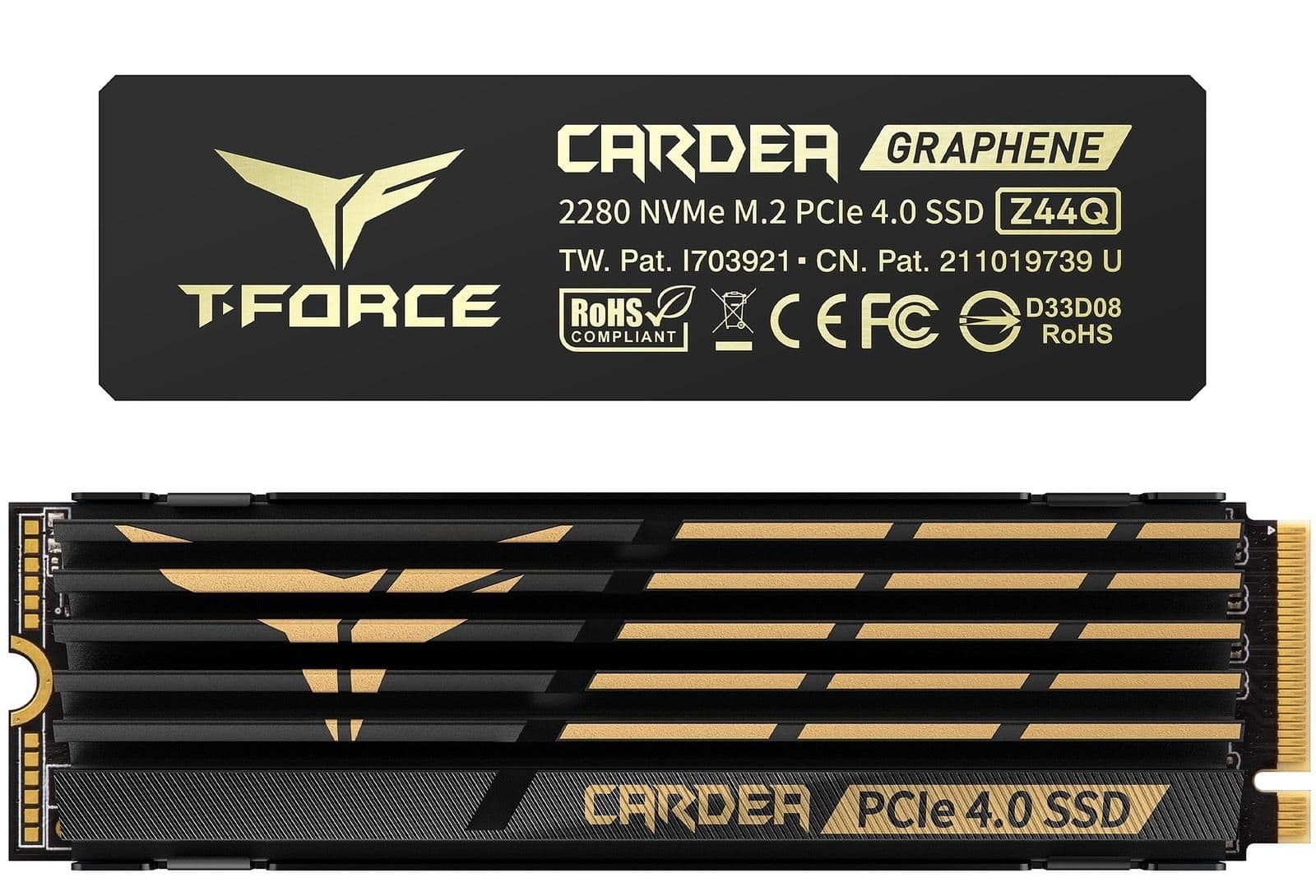 TEAMGROUP T-Force Cardea Z44Q 2TB M.2 SSD PCIe 4.0 NVMe main image