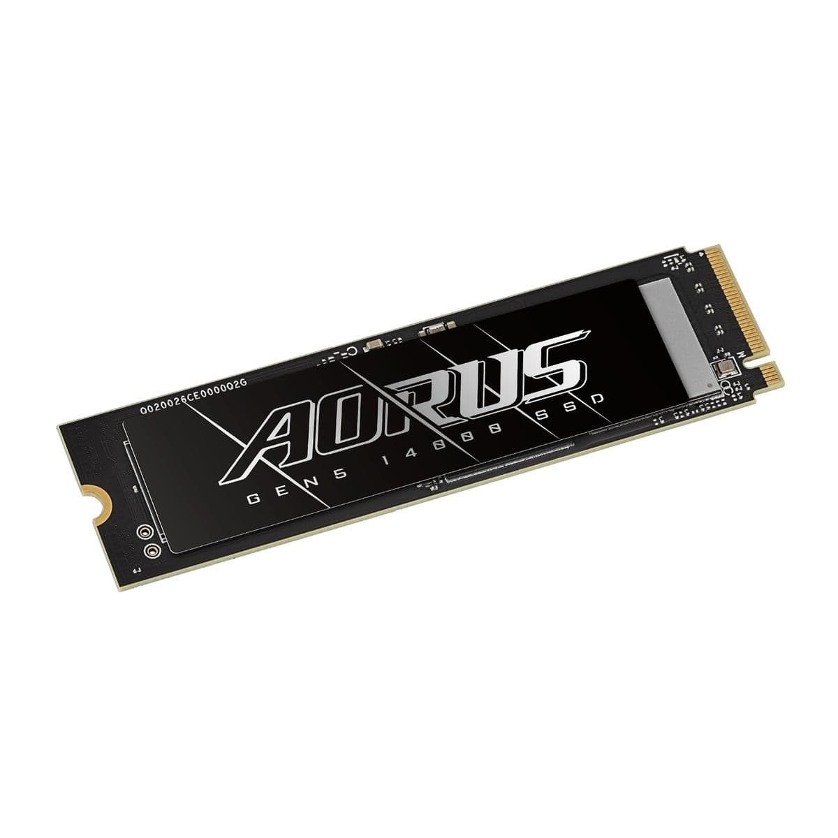 Gigabyte AORUS Gen5 14000 2TB SSD M.2 PCIe 5.0 NVMe image