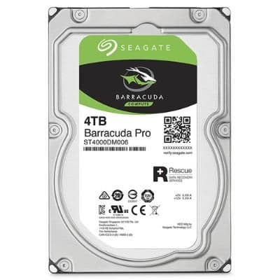 Seagate BarraCuda Pro 4TB 3.5" HDD 7200RPM SATA 6.0 Gb/s main image