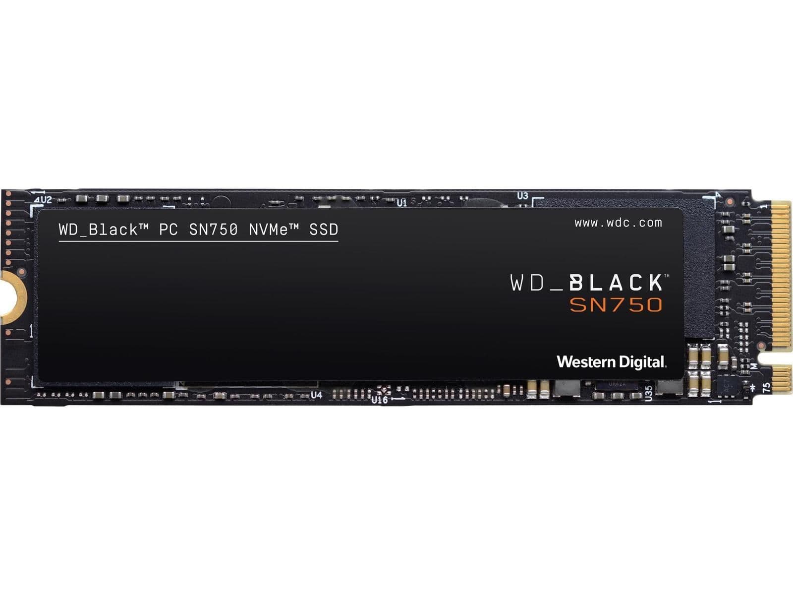 Western Digital Black SN750 250GB M.2-2280 SSD PCIe 3.0 X4 NVMe image