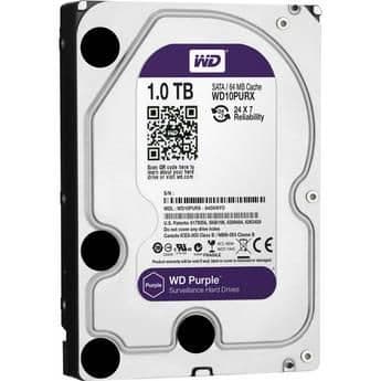 Western Digital Purple 1TB HDD 3.5" 5900RPM SATA main image
