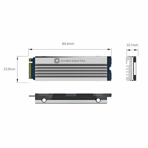 Oyen Digital Dash Pro 4TB SSD M.2 PCIe 4.0 NVMe w/Heat Sink image