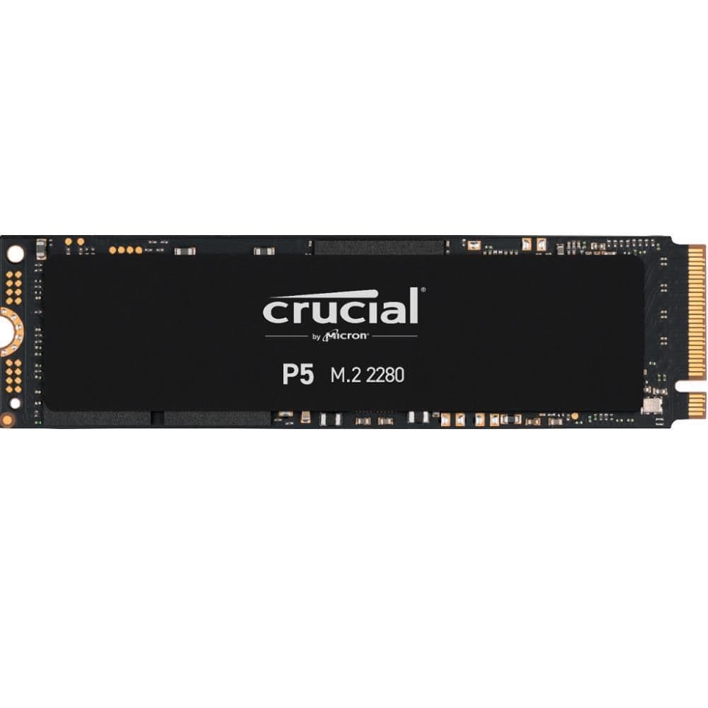 Crucial P5 500GB M.2-2280 SSD PCIe 3.0 x4 NVMe main image