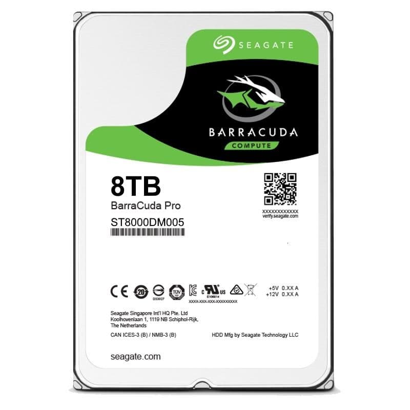 Seagate BarraCuda Pro 8TB HDD 3.5" 7200RPM SATA image