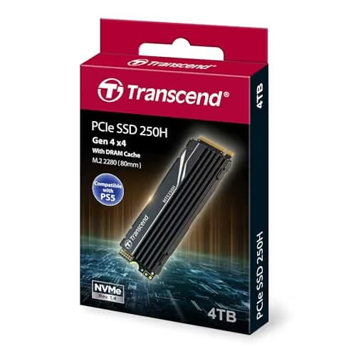 Transcend 250H 4TB SSD M.2 PCIe 4.0 NVMe image