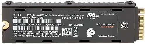 Western Digital WD_BLACK SN850P for PS5 1TB SSD M.2-2280 PCIe 4.0 NVMe image
