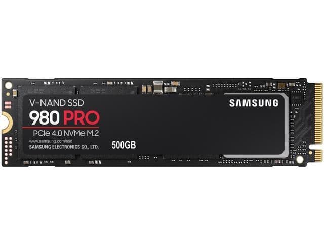 Samsung 980 PRO 500GB M.2-2280 SSD PCIe 4.0 x4 NVMe main image