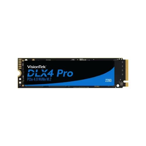 VisionTek DLX4 Pro 4TB M.2-2280 SSD PCIe 4.0 X4 NVMe image