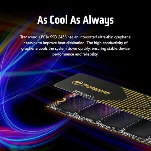 Transcend MTE245S 2TB SSD M.2-2280 PCIe 4.0 X4 NVMe image