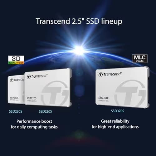 Transcend TS1TSSD370S 1TB SSD 2.5" SATA image