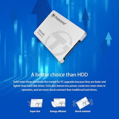 Transcend TS480GSSD220S 480 GB SSD 2.5" SATA 6.0 Gb/s image