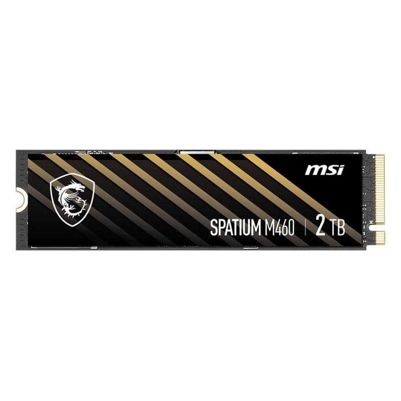 MSI SPATIUM M460 2TB SSD M.2-2280 PCIe 4.0 x4 NVMe image