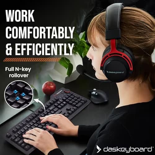 Das Keyboard 4 Professional for Mac Mechanical Keyboard (Cherry MX Blue) image