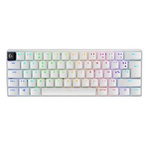 Logitech PRO X 60 Mini RGB Wired/Wireless/Bluetooth Tactile Mechanical Gaming Keyboard main image