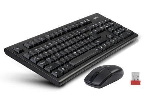 A4Tech 3100N Wireless Standard Keyboard With Optical Mouse main image