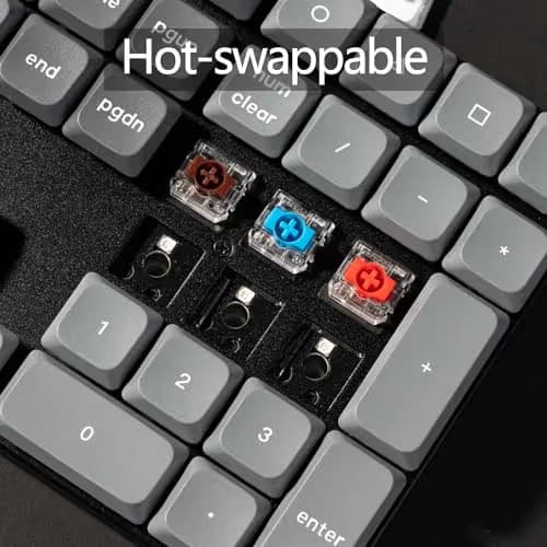 Keychron K5 Max RGB Standard Mechanical Keyboard (Gateron Low-Profile Red Hot-Swappable) image