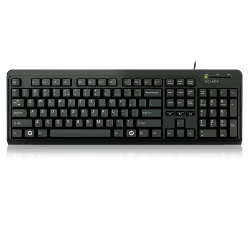 Gigabyte KM5300 Wired Standard Keyboard With Optical Mouse image