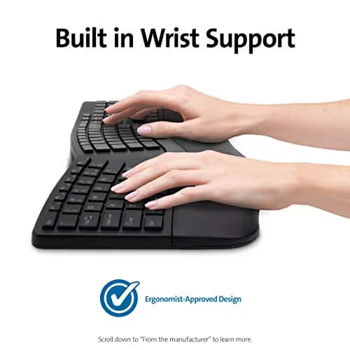 Kensington Pro Fit Ergo Bundle Wireless Ergonomic Keyboard image