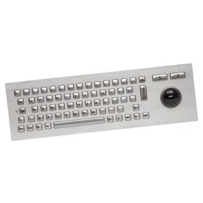Cherry J86-4400 Vandal-Proof Wired Slim Keyboard With Trackball main image