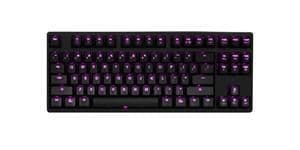 Ducky DK9087 Shine 3 TKL Magenta LED Backlit (Cherry MX Black) Wired Standard Mechanical Gaming Keyboard image