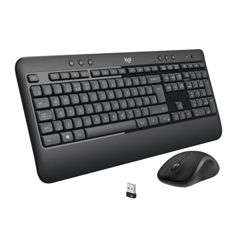 Logitech MK540 Advanced Wireless/Wired Standard Keyboard with Optical Mouse image