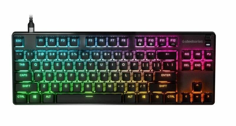 SteelSeries Apex 9 TKL RGB Wired SteelSeries OptiPoint Linear Gaming Keyboard image
