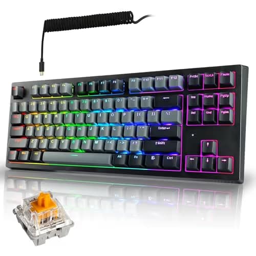 Tecware Phantom+ Elite RGB Bluetooth/Wireless/Wired Gaming Keyboard image