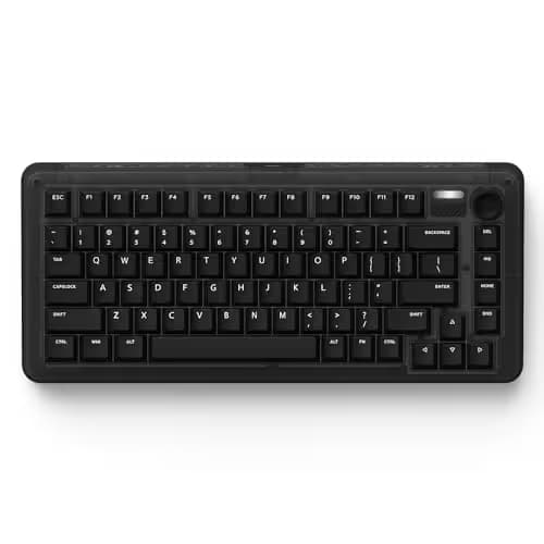 IQUNIX ZX75 Dark Side RGB Wireless/Bluetooth/Wired Gaming Keyboard image