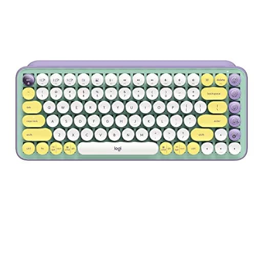 Logitech POP Keys Daydream Bluetooth/Wireless Mini Keyboard image