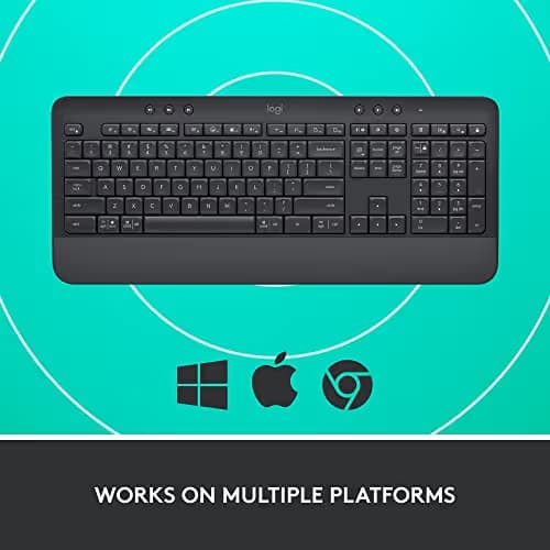 Logitech Signature K650 Bluetooth/Wireless Standard Keyboard image
