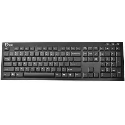 SIIG JK-US0412-S1 Slim Wired Keyboard main image