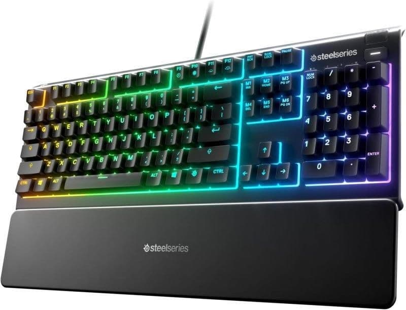 SteelSeries Apex 3 (2020) RGB Wired Gaming Keyboard image