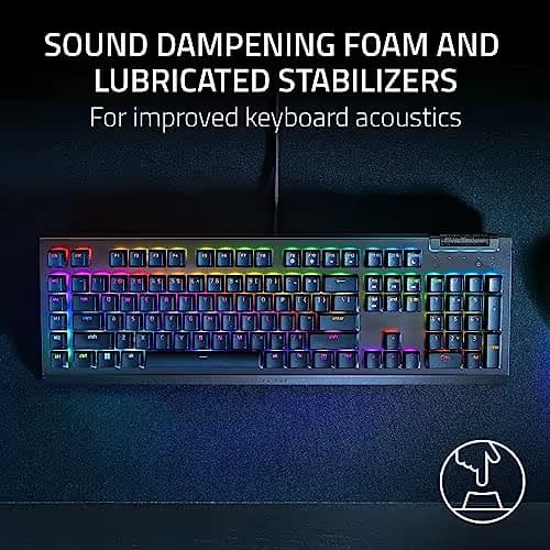 Razer BlackWidow V4 X RGB Wired Mechanical Gaming Keyboard image