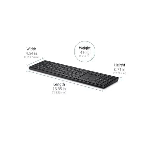 HP 450 Wired/Wireless Standard Keyboard image