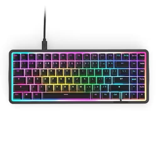 NZXT KB-101NB-US RGB Wired Gaming Keyboard image
