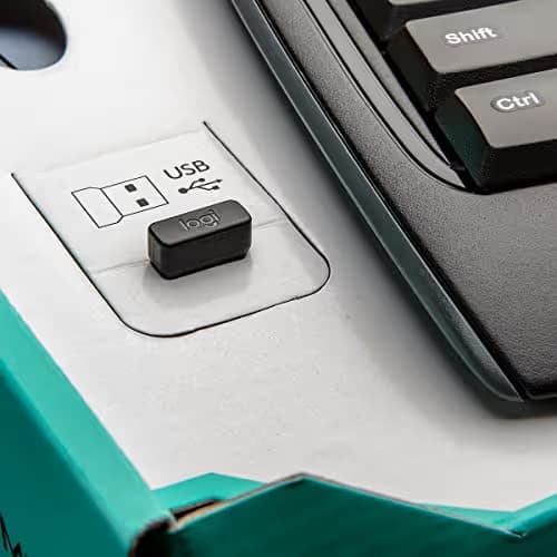 Logitech MK335 Wired/Wireless Standard Keyboard With Optical Mouse image