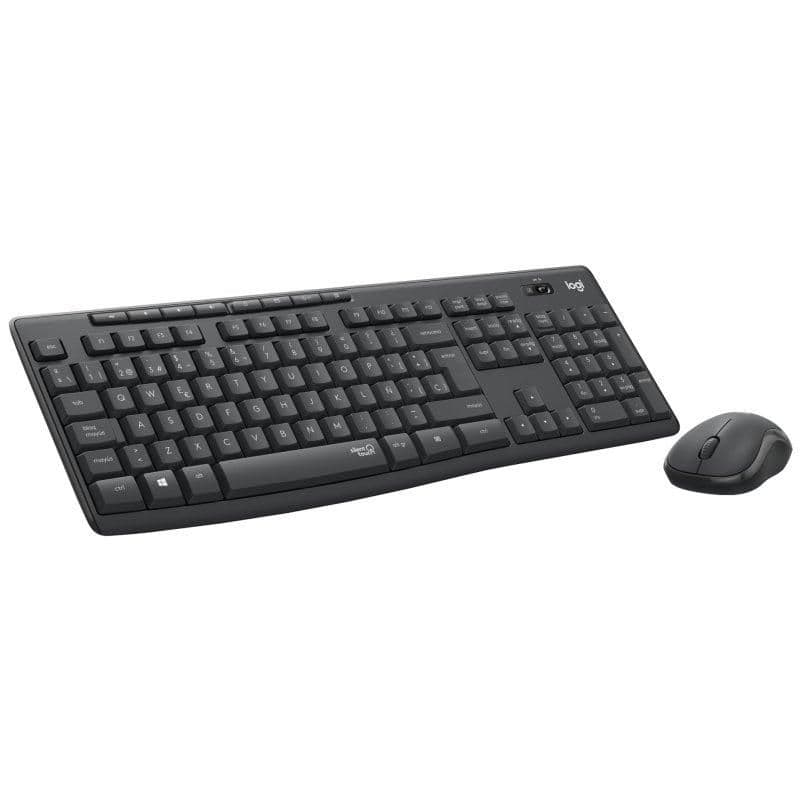 Logitech MK295 Silent Wireless/Wired Standard Keyboard With Optical Mouse image