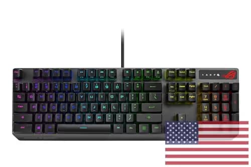 Asus ROG Strix Scope RGB Wired ROG RX Red Optical Gaming Keyboard image