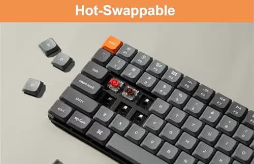 Keychron K3 Max RGB Bluetooth/Wired Standard Gateron Low-Profile Brown Mechanical Keyboard image