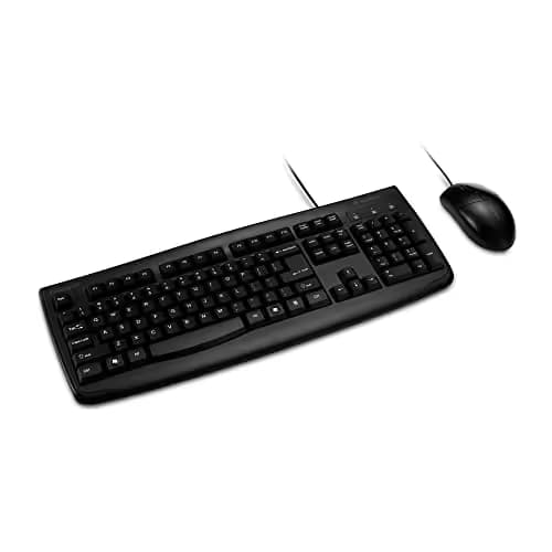 Kensington K70316US Wired Standard Keyboard With Optical Mouse image