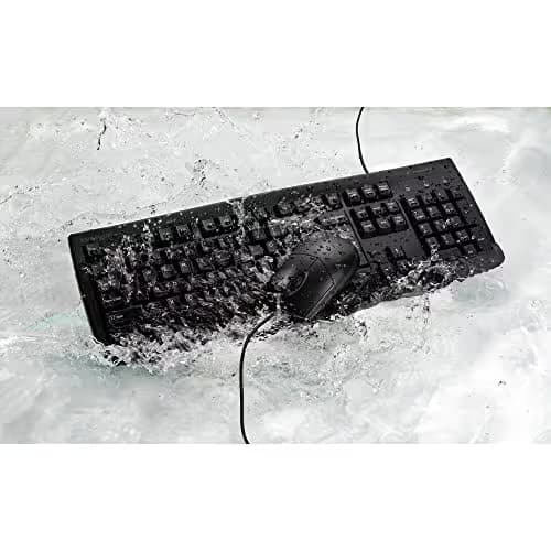 Kensington K70316US Wired Standard Keyboard With Optical Mouse image